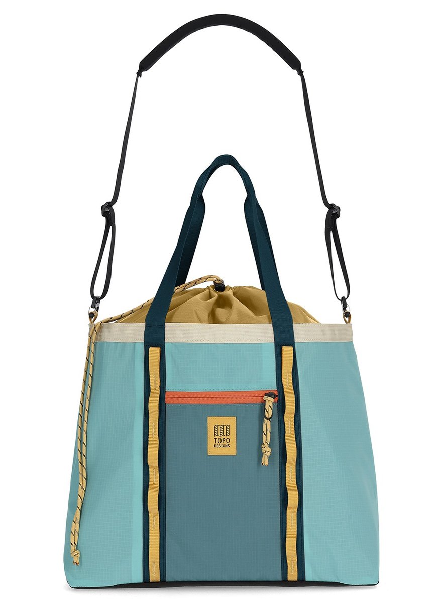 top Torba na ramię Topo Designs Mountain Utility Tote - geode green / sea pine