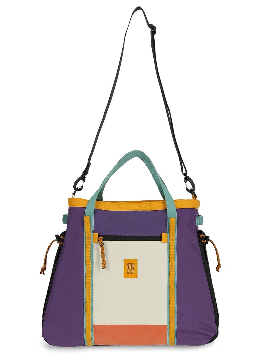 Torba na sprzęt Topo Designs Mountain Gear Bag - loganberry / bone white