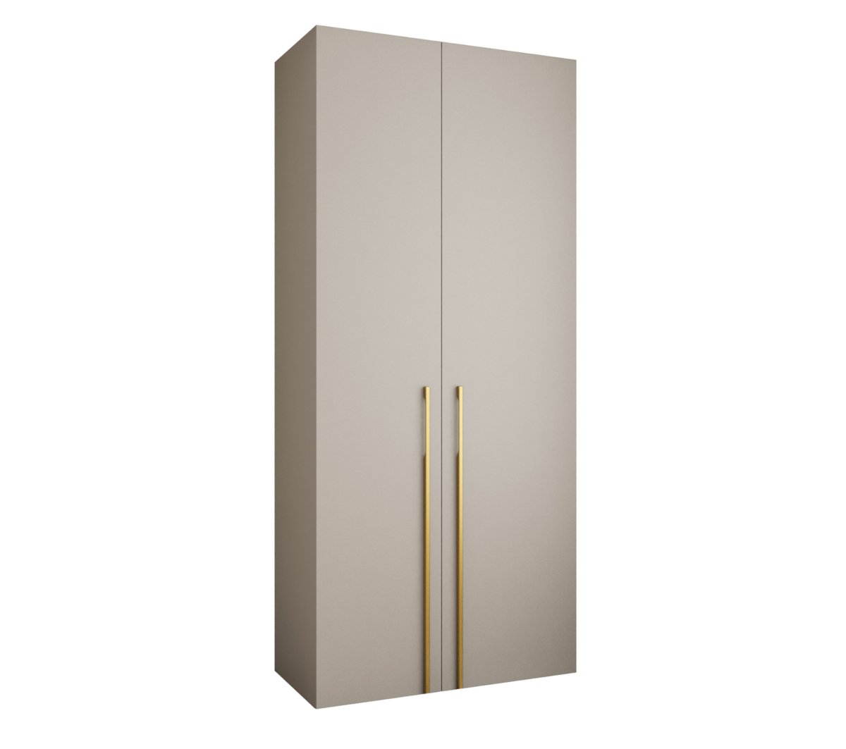 Szafa dwudrzwiowa Como 3 110 gł.40 kaszmir+złoty