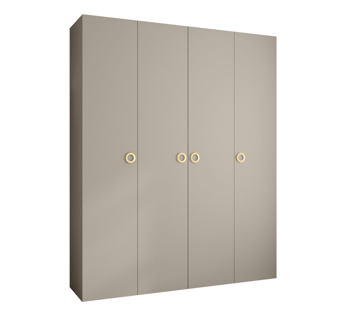 Szafa czterodrzwiowa Como 1 200 gł.40 kaszmir+złoty