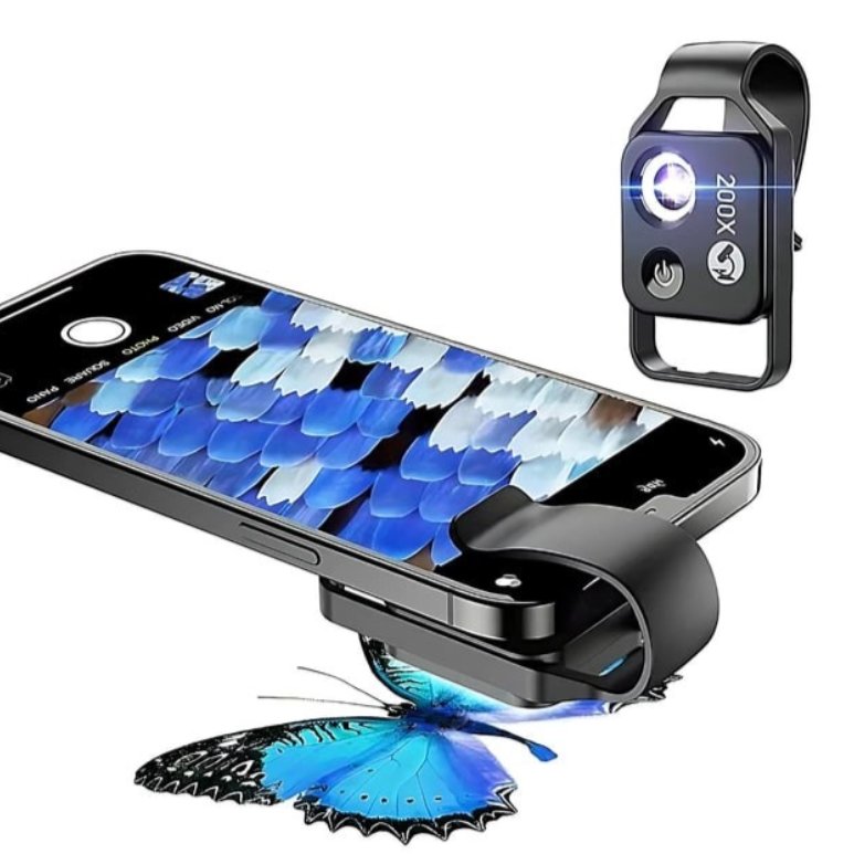 Obiektyw mikroskopowy do telefonu APEXEL 200X (APL-MS002BK)