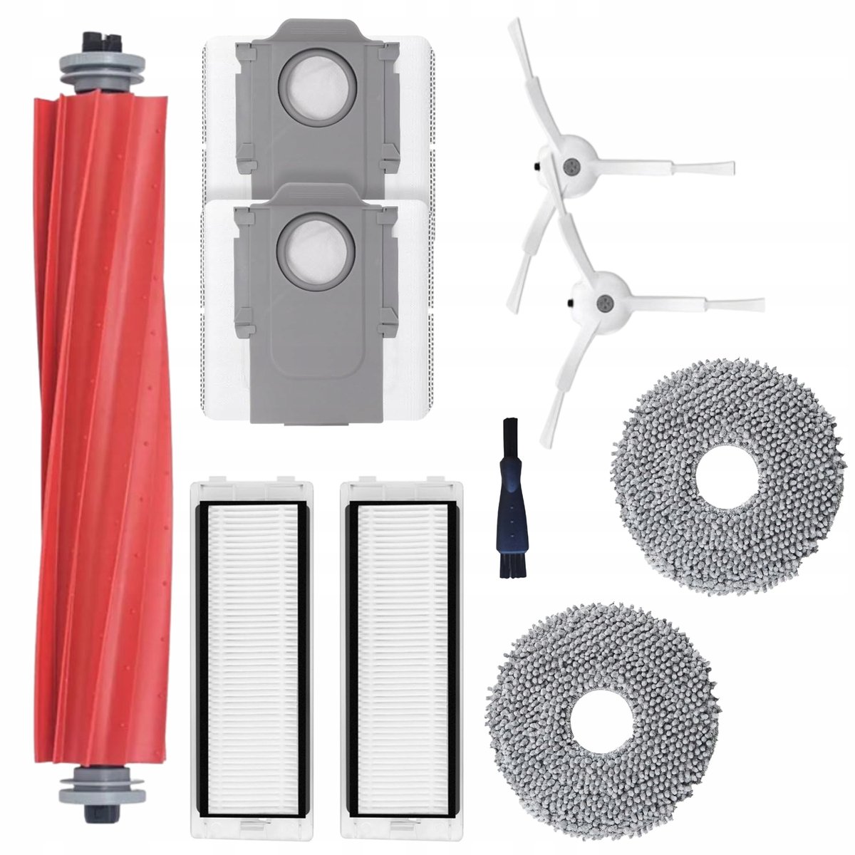 Zestaw , szczotki filtry mopy worki do Roborock Q Revo