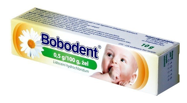 Hasco-Lek Bobodent 0,5g/100g, żel Lidocaini hydrochloridum, 10 g  6551801