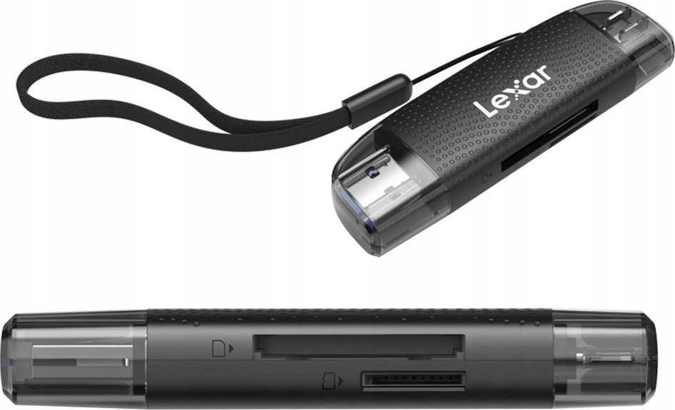 Czytnik Lexar Lexar Cardreader Dual Slot USB-A/C LRW310X Supports microSD and SD cards USB 3.1