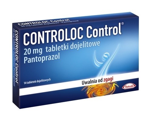 Nycomed Controloc Control 20mg 14 szt.