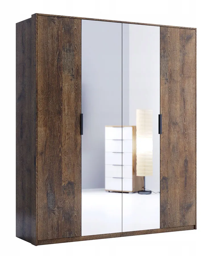 Duża szafa uchylna z lustrem A6-N99