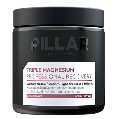 Magnez PILLAR Performance Triple Owoce leśne Słoik (200 g)