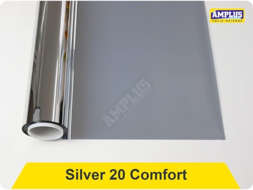 Folia przeciwsłoneczna zewnętrzna Silver 20 Comfort - Lite Solar 