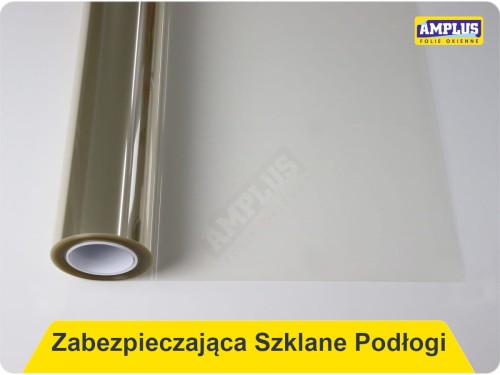 Folia zabezpieczająca na szklane schody i podłogi