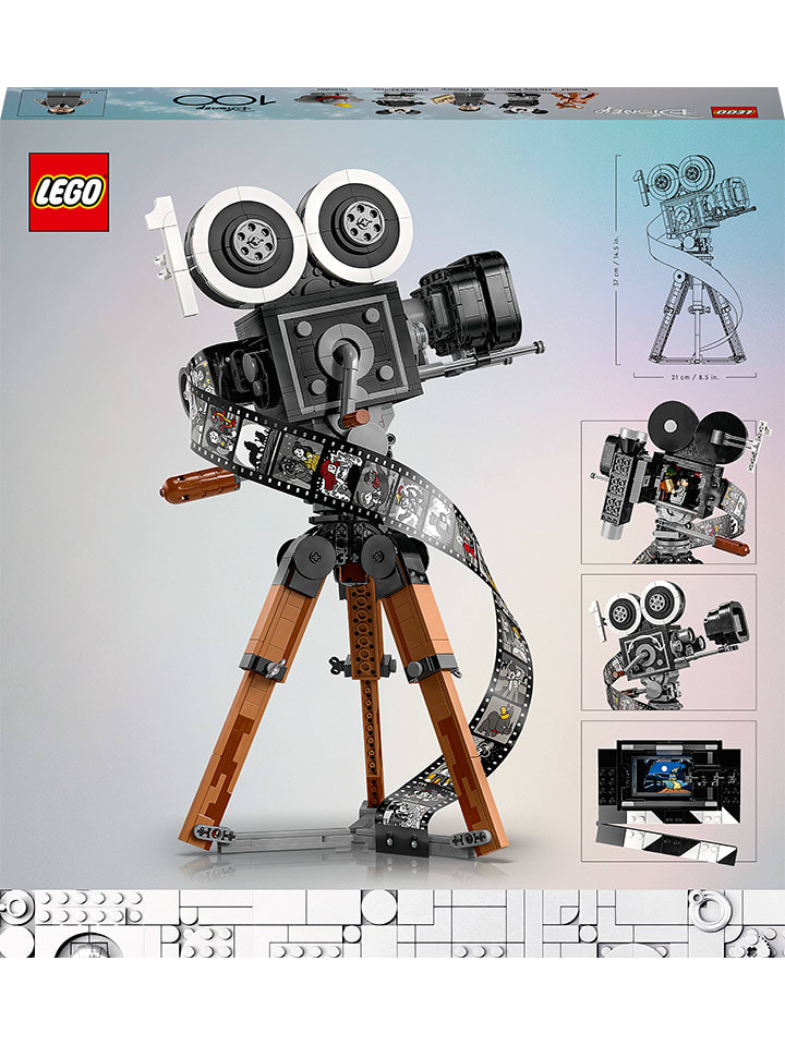 LEGO Zestaw Disney Classic Kamera Walta Disneya - 18+