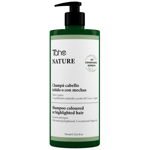 Tahe Nature, Coloured Hair, szampon z polifenolami do włosów farbowanych, 750ml