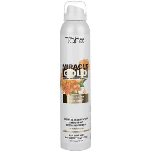 Tahe Miracle Gold, Anti Frizz Hair Mist, mgiełka nabłyszczająca przeciwko puszeniu się włosów, 200ml