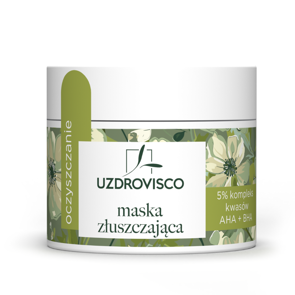 Uzdrovisco Maska Złuszczająca Maseczka Do Twarzy 40ml