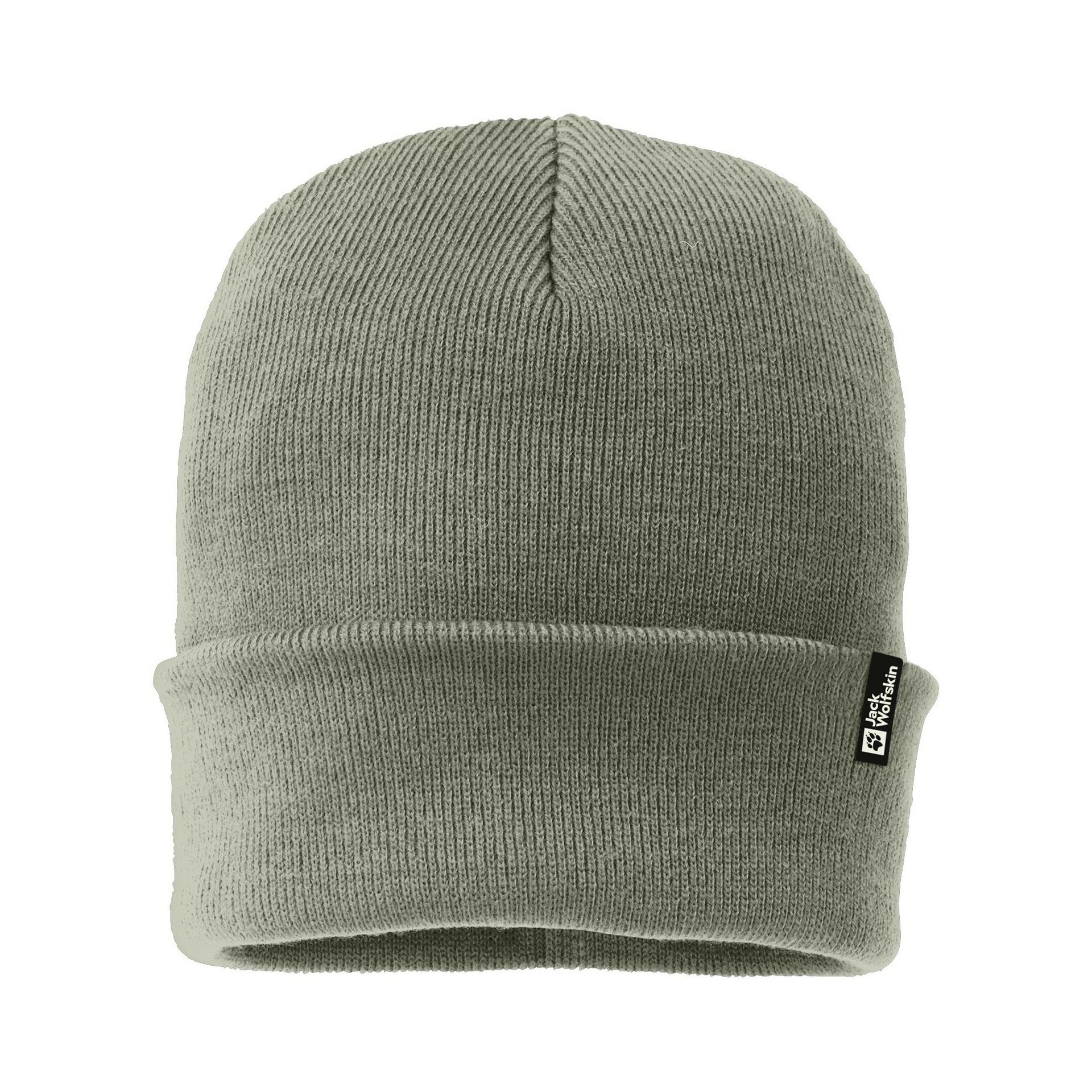 Czapka Jack Wolfskin RIB BEANIE mint leaf - ONE SIZE