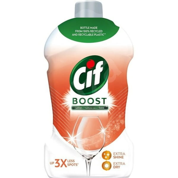 Cif Boost, płyn nabłyszczający do zmywarki, 450 ml