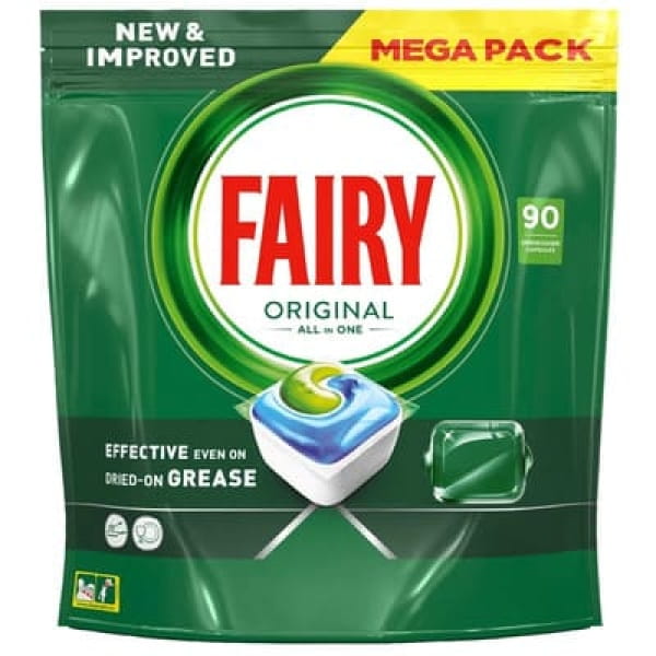 Fairy Original All In One, kapsułki do zmywarki, 90 szt.