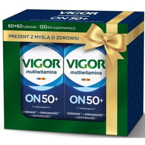Vigor Multiwitamina On 50+, tabletki, 2 x 60 szt.