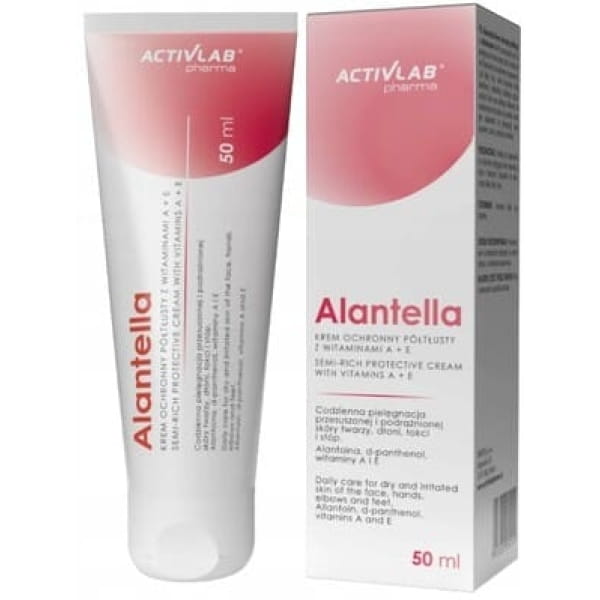 Activlab Pharma Alantella, krem ochronny półtłusty, witamina A+E, 50 ml
