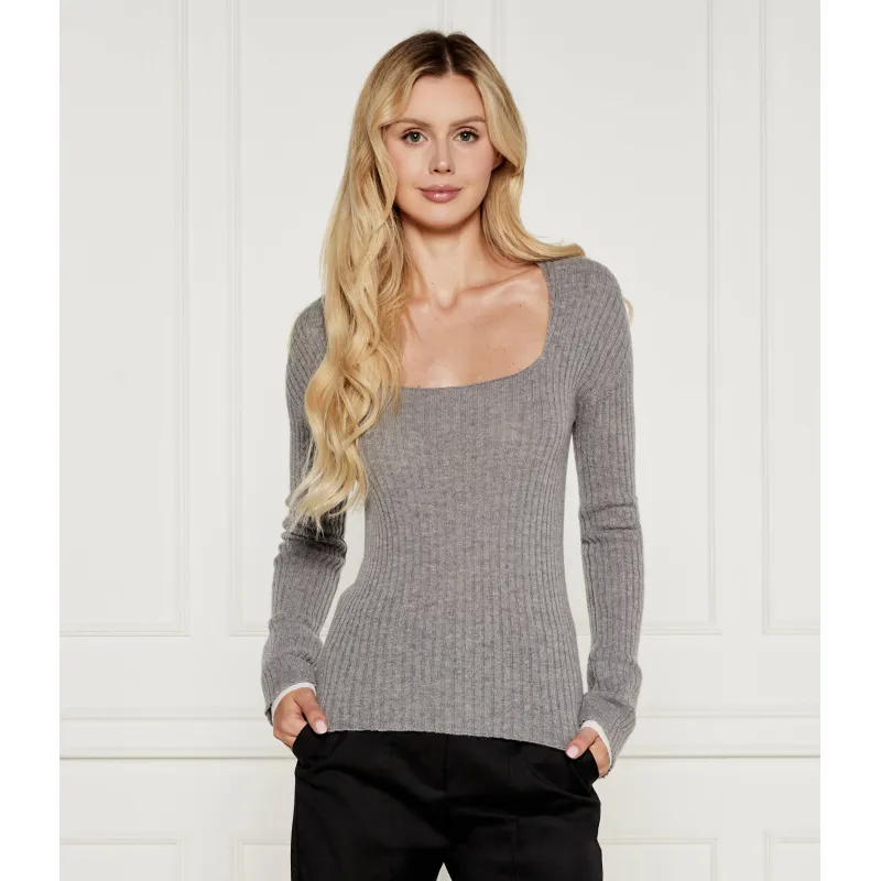 Pinko Wełniany sweter CYMRIC | Slim Fit | z dodatkiem kaszmiru