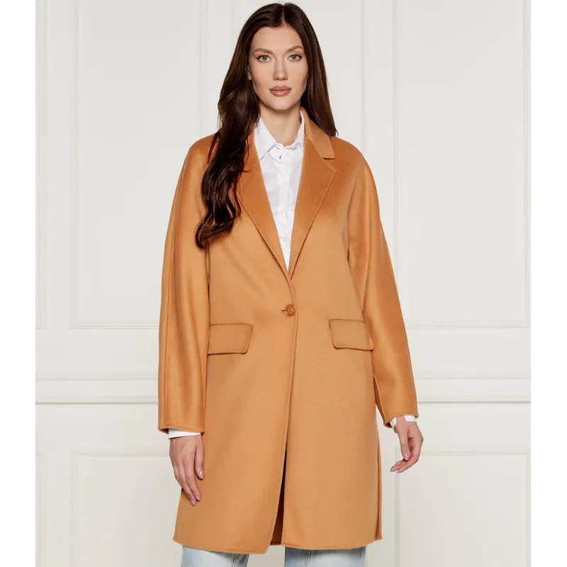 Patrizia Pepe Wełniany płaszcz