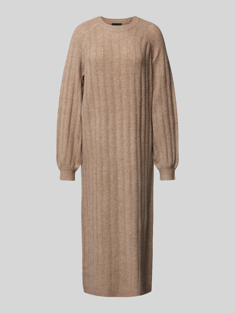 Sukienka z dzianiny z bufiastymi rękawami model ‘MAGGY’