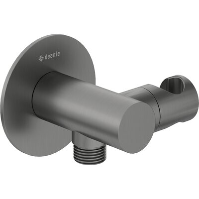 DEANTE NQS D57K SILIA Przyłącze kątowe okrągłe z uchwytem na słuchawkę
