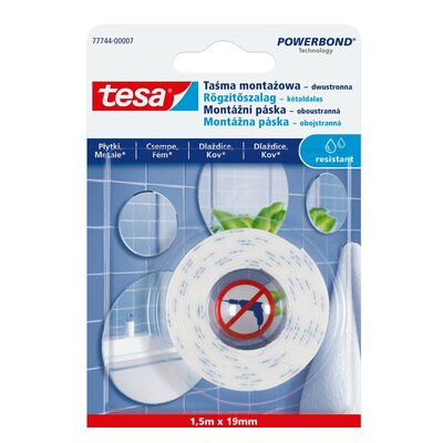 Tesa Dwustronna taśma montażowa wodoodporna 1,5m