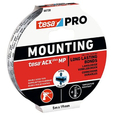 Mounting PRO ACX+ MP industrial 5X19, przemysłowa czarna UV /10szt./