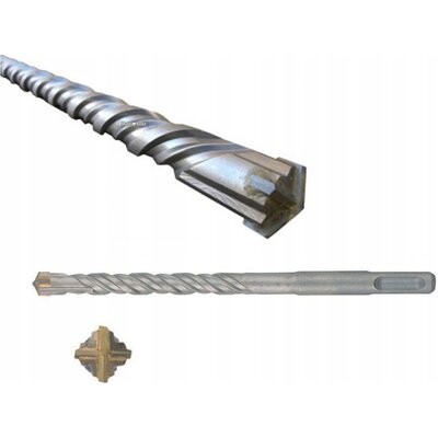 Proline Wiertło do betonu SDS + 4-ostrzowe S4 16 450mm 71645 PX71645