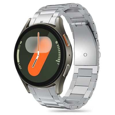 Bransoleta Stainless do  Samsung Galaxy Watch 4 / 5 / 5 Pro / 6 / 7  Silver