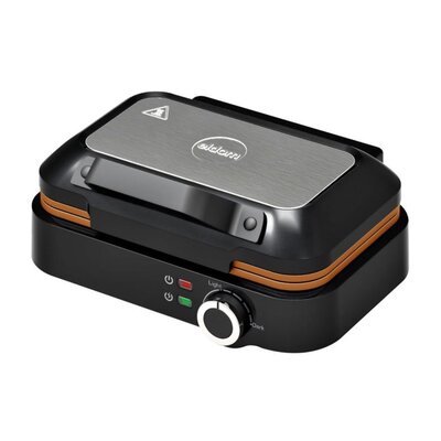 Gofrownica Eldom Solidna Dwa Duże Gofry Moc 2000W Ceramiczna Powłoka