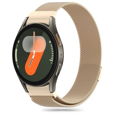 MILANESEBAND BRANSOLETA MEDIOLAŃSKA BRANSOLETKA DO SAMSUNG GALAXY WATCH 4 / 4 CLASSIC / 5 / 5 PRO / 6 / 6 CLASSIC / 7 / FE - STARLIGHT