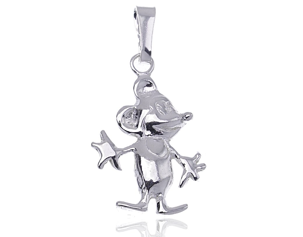 Wisiorek Myszka Miki Mickey Disney Srebro 925