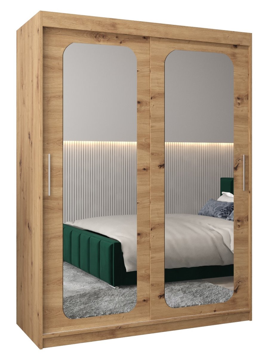 Szafa przesuwna Garderoba PROMO T3 150 gł. 62 artisan/artisan