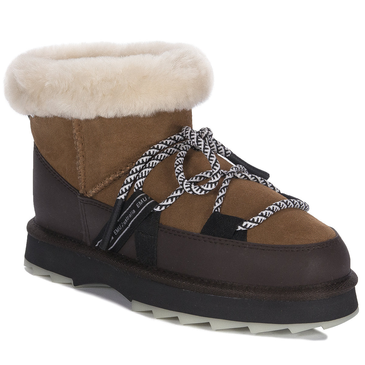 Buty EMU Australia botki damskie Blurred Micro Chestnut-38