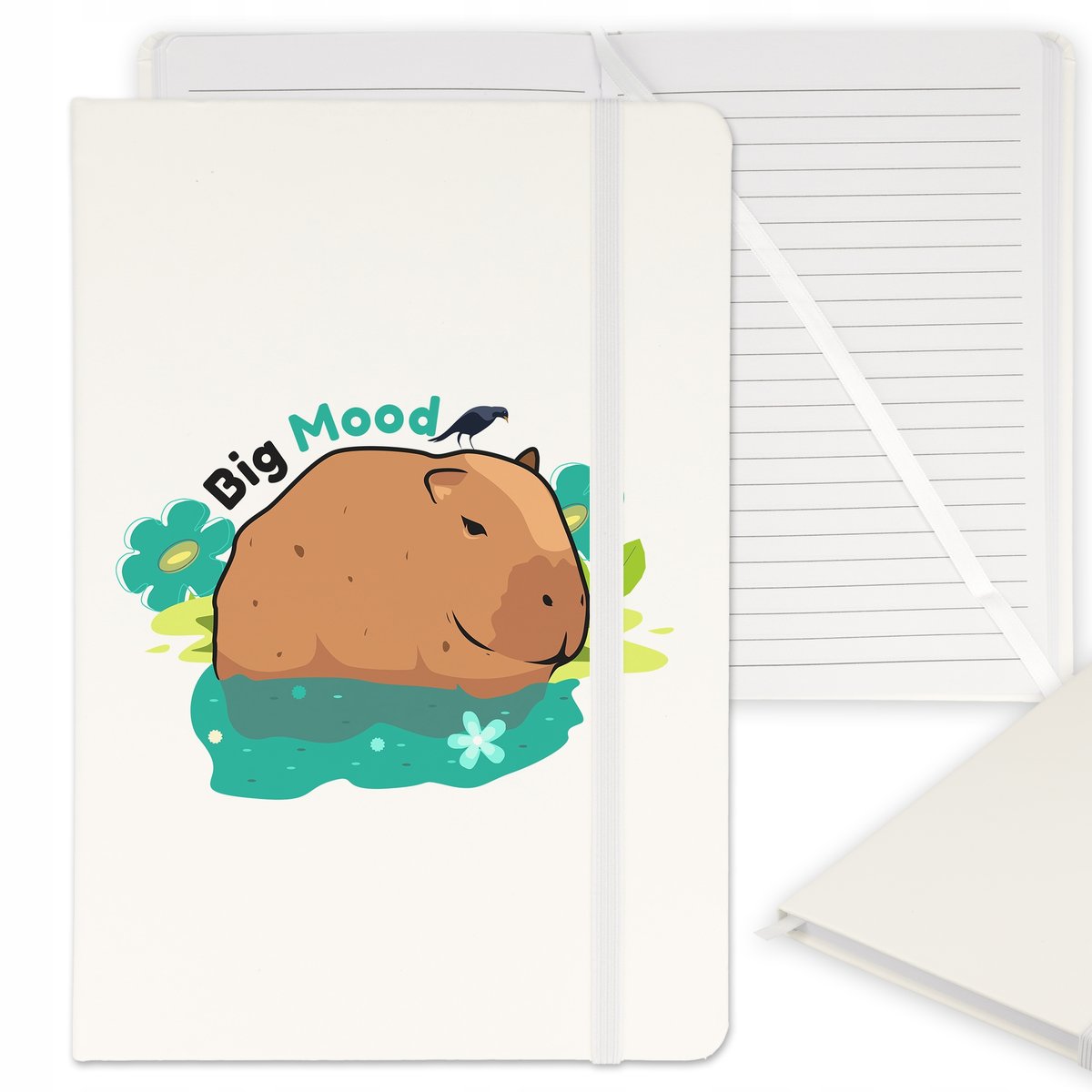 NOTES Z GUMKĄ A5 PLANER NOTATNIK ZESZYT KAPIBARA