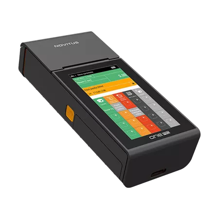 Kasa fiskalna Novitus One Pro czarna, GSM 3G (wewnętrzny), SIM 24M