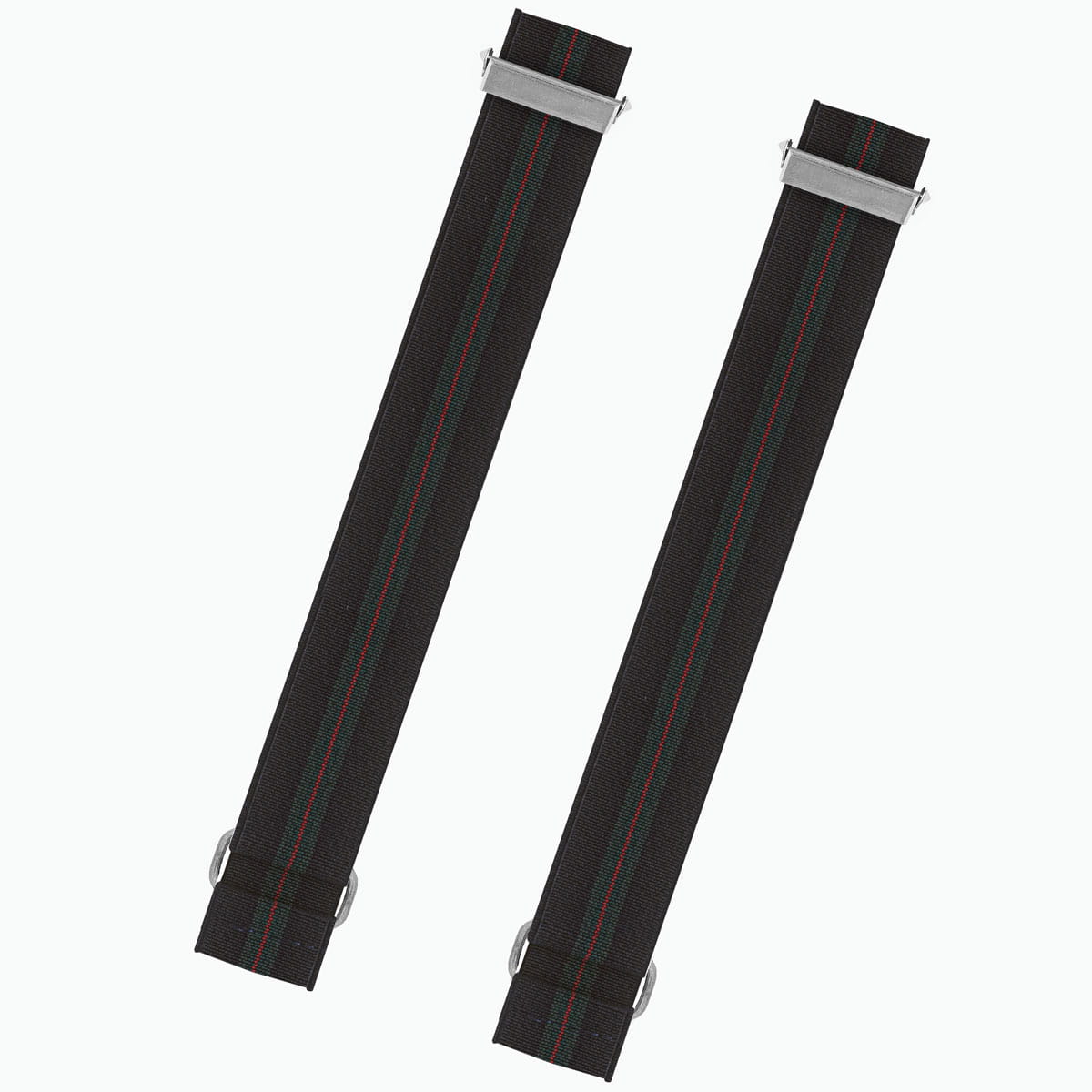 Opaska na rękaw granatowa butelkowa zieleń - zielone paski EM - EM Men's Accessories