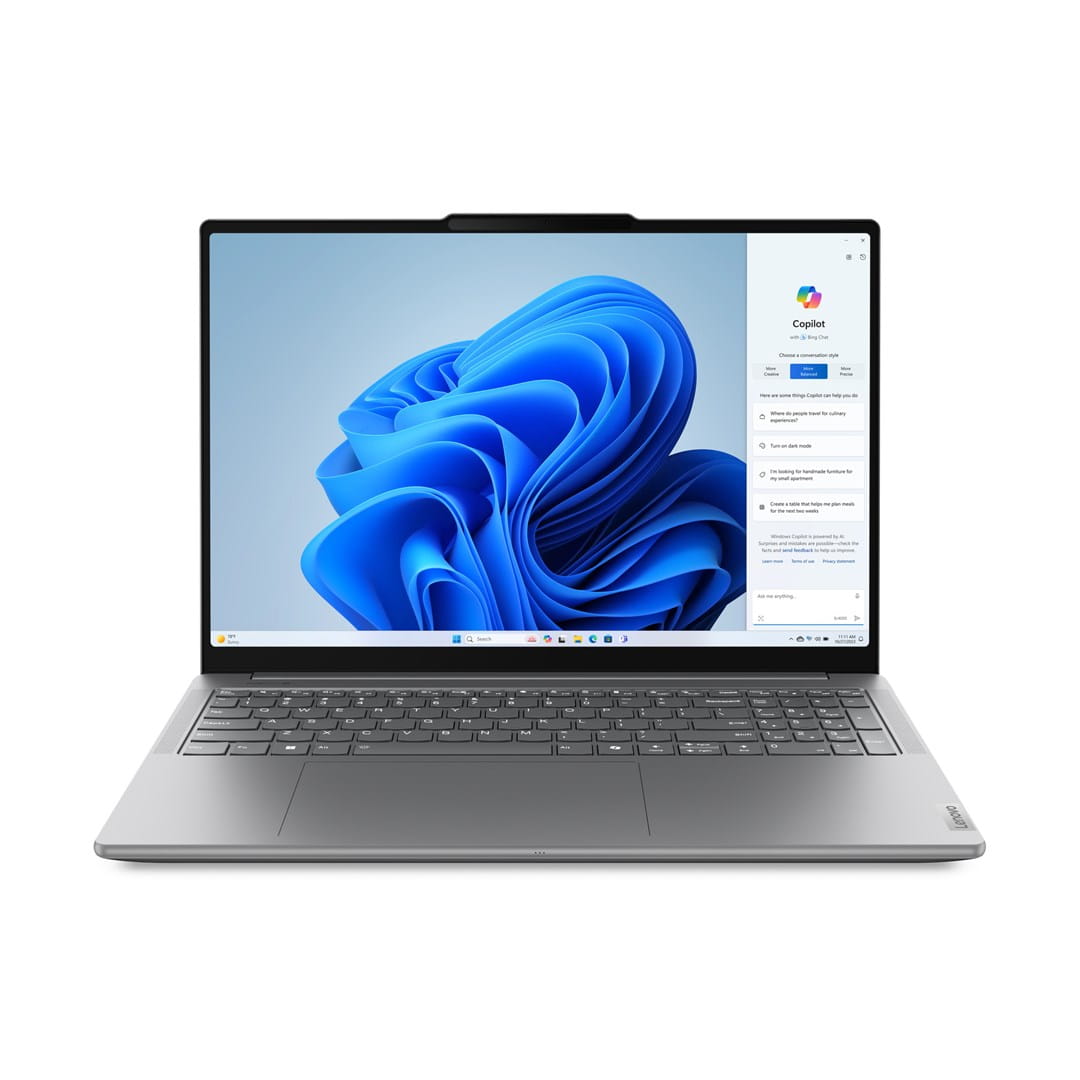 Lenovo Yoga Pro 9 16IMH9 Ultra 7 155H 16" 3.2K Mini LED 1200nits AG 165Hz 16GB LPDDR5x-7467 SSD512 GeForce RTX 4060 8GB Win11 Luna Grey