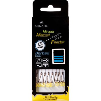 MIKADO Haczyk Z Gumką Method Feeder Do Metody 12