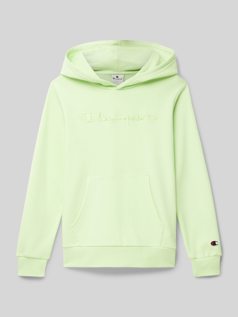 Bluza z kapturem z wyhaftowanym logo