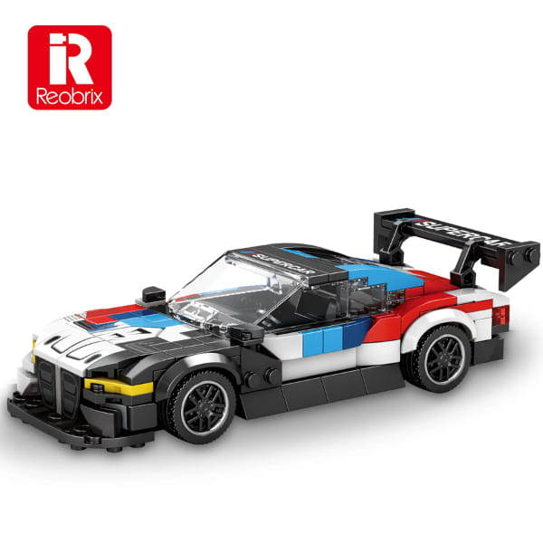 KLOCKI REOBRIX LUKSUSOWY SUPERSAMOCHÓD AUTO BMW M4 GT3 363 PCS TECHNIC