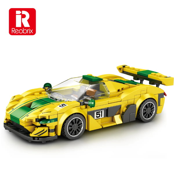 KLOCKI REOBRIX LUKSUSOWY SUPERSAMOCHÓD AUTO MCLAREN P1 GTR 368 PCS TECHNIC
