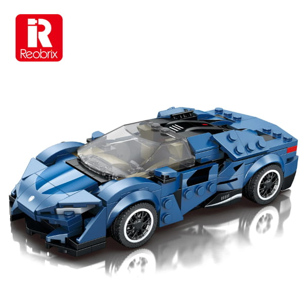 KLOCKI REOBRIX LUKSUSOWY SUPERSAMOCHÓD AUTO Koenigsegg AGERA BLUE 327 PCS