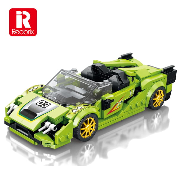 KLOCKI REOBRIX LUKSUSOWY SUPERSAMOCHÓD AUTO LAMBORGHINI FKP 363 PCS TECHNIC