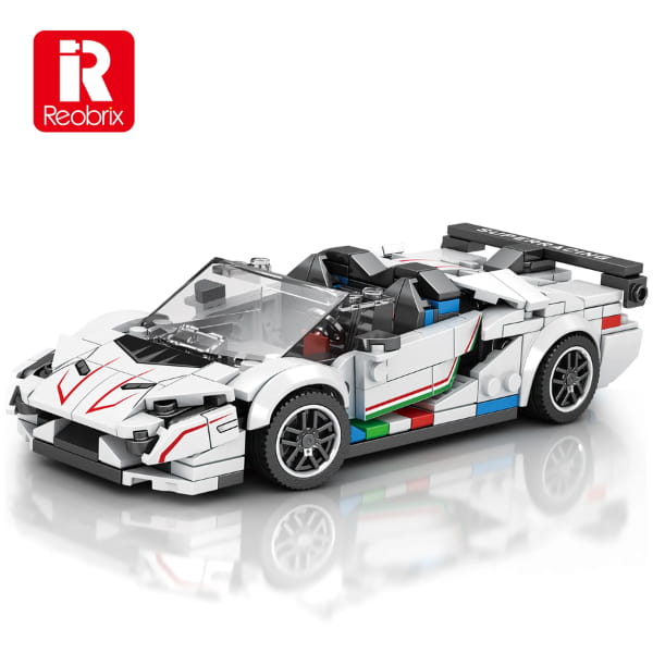 KLOCKI REOBRIX LUKSUSOWY SUPERSAMOCHÓD LAMBORGHINI AVENTADOR SVJ 382 PCS