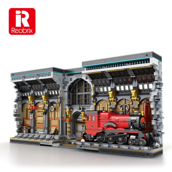 KLOCKI REOBRIX MAGIC RAILWAY STATION STREET VIEW BOOK 3060 PCS TECHNIC