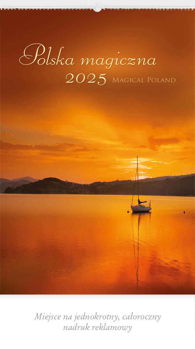 Kalendarz ścienny 2025 Polska magiczna