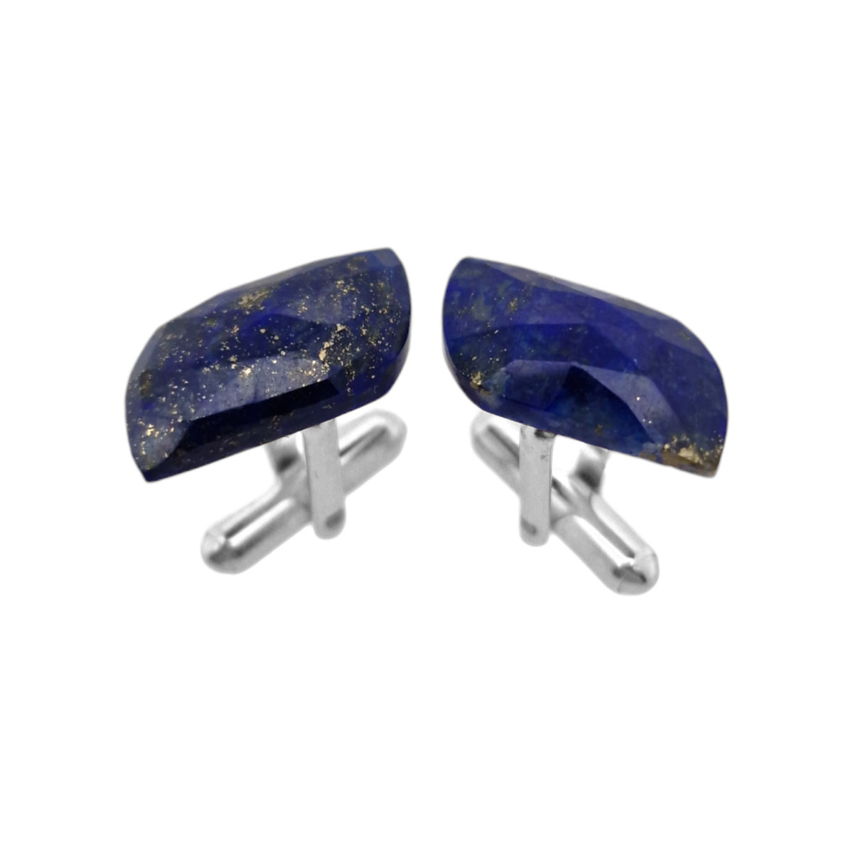Spinki do mankietów Lapis Lazuli (S1164) Srebrne [925]