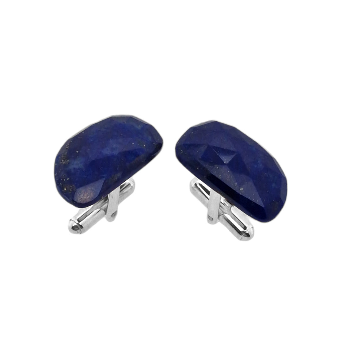 Spinki do mankietów Lapis Lazuli (S1169) Srebro [925]